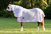 Summer Mesh Hood Combo - White with Pink Trims